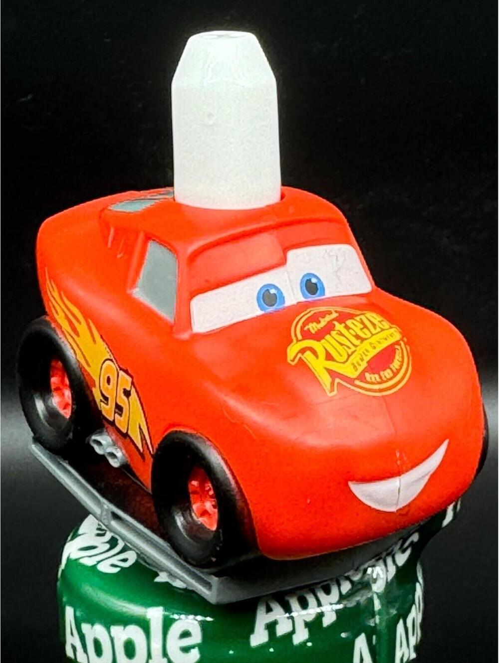 Disney Pixar The Cars Good To Grow Juice Topper Mater And Lightning McQueen